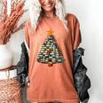 Christmas Tree Books Women's Comfort Colors T-Shirt Yam Christmas Tree Books Women's Comfort Colors T-Shirt Yam