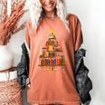 Christmas Tree Bookshelf Book Lover Library Men Women Kids Women's Comfort Colors T-Shirt Yam Christmas Tree Bookshelf Book Lover Library Men Women Kids Women's Comfort Colors T-Shirt Yam