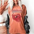 Clifford The Big Red Dog Clifford And Emily Book Cover Women's Comfort Colors T-Shirt Yam