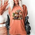 Coffee And Book Reading Accessories For Book Lovers Gnome Women's Comfort Colors T-Shirt Yam Coffee And Book Reading Accessories For Book Lovers Gnome Women's Comfort Colors T-Shirt Yam