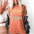 Colorful Dogs Books Plants Repeat Women's Comfort Colors T-Shirt Yam