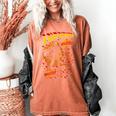 Comic Book Superhero Fall Season Leaf Blower Women's Comfort Colors T-Shirt Yam Comic Book Superhero Fall Season Leaf Blower Women's Comfort Colors T-Shirt Yam