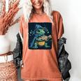 Cool Magical Book With Wizard Turtle For Adults And Kids Women's Comfort Colors T-Shirt Yam Cool Magical Book With Wizard Turtle For Adults And Kids Women's Comfort Colors T-Shirt Yam