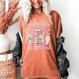 In My Cozy Iced Coffee And Books Era Women's Comfort Colors T-Shirt Yam
