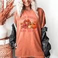 Cozy Readers Book Society Teacher Reading Floral Pumpkin Tee Women's Comfort Colors T-Shirt Yam Cozy Readers Book Society Teacher Reading Floral Pumpkin Tee Women's Comfort Colors T-Shirt Yam