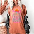 Cruise Ship Vacations Reading Book Lovers Sunset Women's Comfort Colors T-Shirt Yam