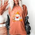 Cute Beanie Ghost Bookworm Cozy Book Reading Halloween Women's Comfort Colors T-Shirt Yam Cute Beanie Ghost Bookworm Cozy Book Reading Halloween Women's Comfort Colors T-Shirt Yam
