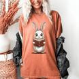 Cute Bookworm Bunny Reading For Kids And Teachers Women's Comfort Colors T-Shirt Yam Cute Bookworm Bunny Reading For Kids And Teachers Women's Comfort Colors T-Shirt Yam