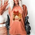 Cute Christmas Books Gingerbread Xmas Book Lover Teacher Women's Comfort Colors T-Shirt Yam Cute Christmas Books Gingerbread Xmas Book Lover Teacher Women's Comfort Colors T-Shirt Yam