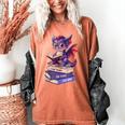 Cute Dragon Read Books Be Kind Stay Weird Book Lover Women's Comfort Colors T-Shirt Yam