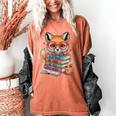 Cute Fox Read More Be Kind Stay Weird Reader Geek Book Lover Women's Comfort Colors T-Shirt Yam Cute Fox Read More Be Kind Stay Weird Reader Geek Book Lover Women's Comfort Colors T-Shirt Yam