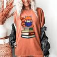 Cute Kawaii Kids Reading Books Glasses Red Panda Lover Women's Comfort Colors T-Shirt Yam Cute Kawaii Kids Reading Books Glasses Red Panda Lover Women's Comfort Colors T-Shirt Yam