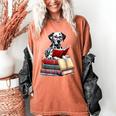 Dalmatian Reading Books Matching Bookworm Readers Librarian Women's Comfort Colors T-Shirt Yam Dalmatian Reading Books Matching Bookworm Readers Librarian Women's Comfort Colors T-Shirt Yam