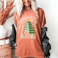 Dashing Through The Books Christmas Book Lovers Men Women Women's Comfort Colors T-Shirt Yam Dashing Through The Books Christmas Book Lovers Men Women Women's Comfort Colors T-Shirt Yam