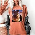 David And Goliath Bible Book Of Samuel Famous Bible Story Women's Comfort Colors T-Shirt Yam