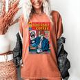 Dead Roast Coffee Comic Book Cover Style Skeleton Barista Women's Comfort Colors T-Shirt Yam Dead Roast Coffee Comic Book Cover Style Skeleton Barista Women's Comfort Colors T-Shirt Yam