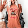 Dear Santa Only My Books Were Naughty Women's Comfort Colors T-Shirt Yam Dear Santa Only My Books Were Naughty Women's Comfort Colors T-Shirt Yam