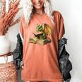 Dragon Bookworm Reading Book Graphic Women's Comfort Colors T-Shirt Yam Dragon Bookworm Reading Book Graphic Women's Comfort Colors T-Shirt Yam