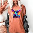 Dragon Reading a Book Bookworm Book Women's Comfort Colors T-Shirt Yam