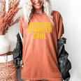 Dungeon Crawler Carl Yellow Text Logo LitRPG Series Book Women's Comfort Colors T-Shirt Yam Dungeon Crawler Carl Yellow Text Logo LitRPG Series Book Women's Comfort Colors T-Shirt Yam