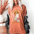 Easily Distracted By Beagles And Books Beagle Dog Women's Comfort Colors T-Shirt Yam