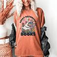 Easily Distracted By Books Read Goose Lover Bookworm Reading Women's Comfort Colors T-Shirt Yam
