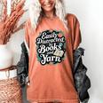Easily Distracted By Yarn And Books Women's Comfort Colors T-Shirt Yam