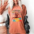 Education Is Freedom Afro Books Women's Comfort Colors T-Shirt Yam