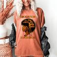 Education Is Freedom Teacher Book Black History Month Women's Comfort Colors T-Shirt Yam