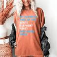Elephant Party For Introvert Going Women's Comfort Colors T-Shirt Yam Elephant Party For Introvert Going Women's Comfort Colors T-Shirt Yam