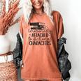 Emotionally Attached To Fictional Characters Banned Books Women's Comfort Colors T-Shirt Yam