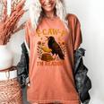 F CAW F Crow I'm Reading Book Lover Fall Women's Comfort Colors T-Shirt Yam F CAW F Crow I'm Reading Book Lover Fall Women's Comfort Colors T-Shirt Yam