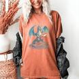 Fantasy Dragon Reading Magical Book Lover Halloween Vibes Women's Comfort Colors T-Shirt Yam Fantasy Dragon Reading Magical Book Lover Halloween Vibes Women's Comfort Colors T-Shirt Yam