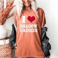 Fantasy Romantasy Book Lover I Love Heart Shadow Daddies Women's Comfort Colors T-Shirt Yam