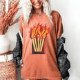 Flames And Lighter Costume For Matchbook Lovers Women's Comfort Colors T-Shirt Yam