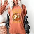Floral Cow Reading Pun Just One More Chapter Cozy Book Lover Women's Comfort Colors T-Shirt Yam