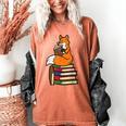 Fox Books Read Reading Librarian America Men Women Kids Women's Comfort Colors T-Shirt Yam Fox Books Read Reading Librarian America Men Women Kids Women's Comfort Colors T-Shirt Yam
