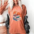 Fox Reading Book Pajama Sleep Women's Comfort Colors T-Shirt Yam Fox Reading Book Pajama Sleep Women's Comfort Colors T-Shirt Yam