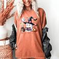 Ghost Reading Book Coquette Bow Halloween Girl Toddler Kid Premium Women's Comfort Colors T-Shirt Yam