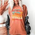 The Girl With The Books Became The Woman Writing Them Women's Comfort Colors T-Shirt Yam