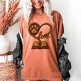 Girl Who Loves Dogs & Books Heart Dog Lover Reader Reeding Women's Comfort Colors T-Shirt Yam Girl Who Loves Dogs & Books Heart Dog Lover Reader Reeding Women's Comfort Colors T-Shirt Yam