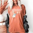 Goose Reading 67 Six Seven Meme Teacher Book Lover Women's Comfort Colors T-Shirt Yam