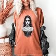Gothic Goth Girl Woman Movie Book Art Women's Comfort Colors T-Shirt Yam Gothic Goth Girl Woman Movie Book Art Women's Comfort Colors T-Shirt Yam