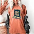 Holy Book Costume For Jesus And Bible Lovers Women's Comfort Colors T-Shirt Yam Holy Book Costume For Jesus And Bible Lovers Women's Comfort Colors T-Shirt Yam