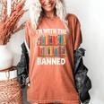 I'm With The Banned Librarian Banned Book Lover Reader Women's Comfort Colors T-Shirt Yam I'm With The Banned Librarian Banned Book Lover Reader Women's Comfort Colors T-Shirt Yam