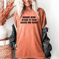 Imagine Being Afraid Of Drag Queens And Books Premium Women's Comfort Colors T-Shirt Yam