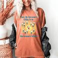 Introvert Extrovert Cartoon In Asstrovert World Women's Comfort Colors T-Shirt Yam Introvert Extrovert Cartoon In Asstrovert World Women's Comfort Colors T-Shirt Yam