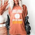 Introvert Guitarist Only Need Guitar Enjoy Acoustic Music Women's Comfort Colors T-Shirt Yam