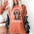 Introvert Mode Cat With Headphones Kitten Lover Women's Comfort Colors T-Shirt Yam