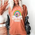 It's Book Fair Week Librarian Library Literacy Reading Women's Comfort Colors T-Shirt Yam